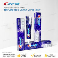 [TRẢ ORDER DƯ] Kem Đánh Răng CREST Vivid Mint Ultra WHITENING TOOTHPASTE 147G