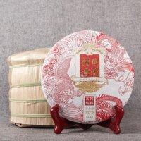 Trà phổ nhĩ chín Long Phụng bánh 357g