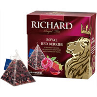 [Trà richard sang trọng và hảo hạng-chính hãng Nga-Có tem nhà phân phối]Trà mâm xôi - Richard Royal Raspberry