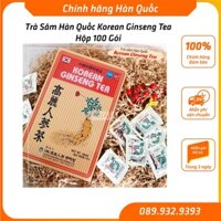 Trà Sâm Hàn Quốc Korean Ginseng Tea - Hộp 100 Gói