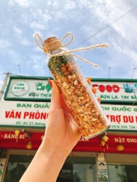 Trà sâm tâm sen Mộc Châu (lọ 100g)- Trà an thần cho tâm tĩnh, giấc an