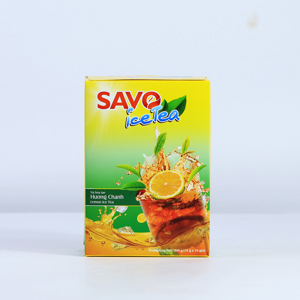 Trà SAVO Chanh (Lemon Tea) - Hộp 25 Gói x 2g