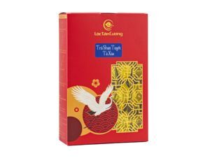 Trà Shan Tuyết cổ thụ Tà Xùa Lộc Tân Cương hộp 20 tép x 10g