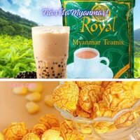 Trà sữa+Bỏng Ngô Mỹ,Siêu Thơm ngọn ngậy,tiện lợi - Thương hiệu uy tín - Chè, Tea