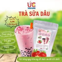 Trà sữa dâu gói 500g pha ra dc 20ly