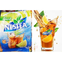 Trà Sữa Kẹo Bông Gòn Nestea Thái Lan / Trà sữa Nestea / Trà Đào Mật Ong Nestea ra vị mới siêu ngon, bịch 540gram