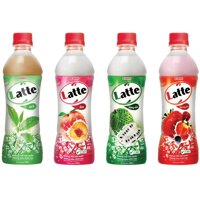 Trà Sữa Latte Mãng Cầu, Đào, Trà, Dâu 350ml