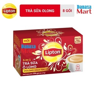 Trà Sữa Lipton Ô Long - 8 Gói x 17g