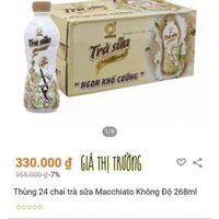 Trà sữa machiato - sản phẩm của không độ