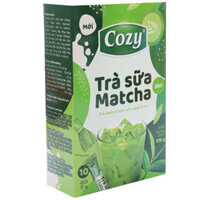 Trà sữa Matcha Cozy 3in1 hương vị Nhật Bản thơm ngon bổ dưỡng và tiện lợi mỗi ngày
