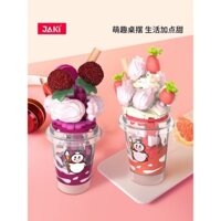 TRÀ SỮA MIXUE bộ xếp hình siêu đáng yêu (SẴN)