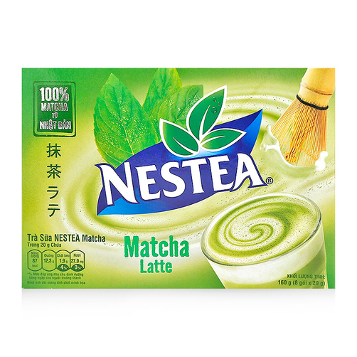 Trà sữa Nestea trà xanh hộp 160g