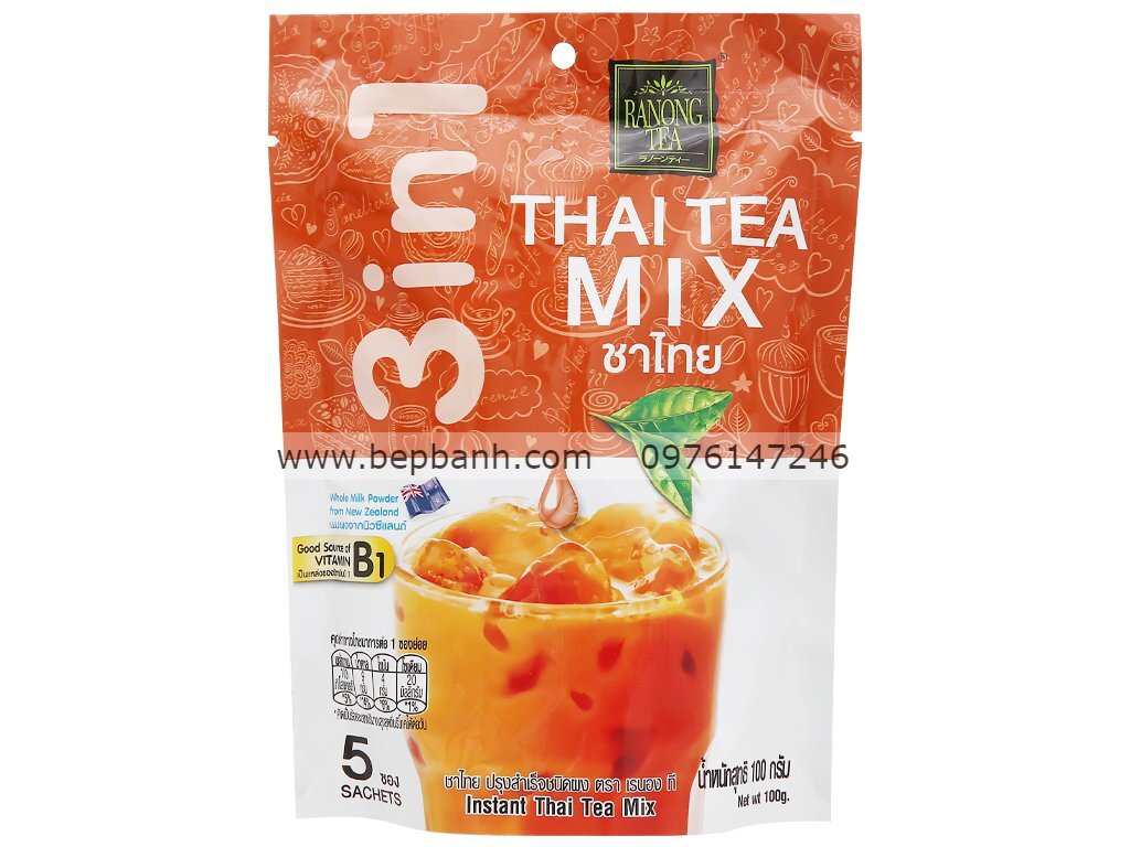 Trà sữa Thái Ranong Tea 100g