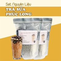 Trà Sữa Tự Pha Set Lớn Nguyên Liệu Trà Sữa Trân Châu Nấu Được 42-45 ly Chính Hãng Bếp Cute Official