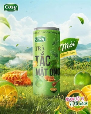 Trà tắc mật ong Cozy - 225ml