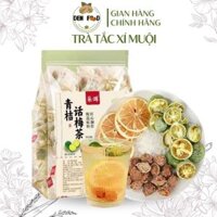 Trà Tắc Xí Muội Trà Chanh Ô Mai Túi Lọc Hương Vị Chua Ngọt Giải Nhiệt Ngày Hè - Ăn Vặt Denfood