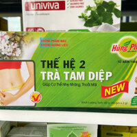Trà Tam Diệp Thế Hệ 2 giúp cơ thể nhẹ nhàng, thoải mái (2g x 30 gói)