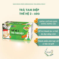 Trà Tam Diệp Thế Hệ 2 Hỗ Trợ Thanh Lọc Giữ Dáng Hộp 30 Gói - Tam Diep Tea - Tuệ Đức Phân Phối Chính Hãng