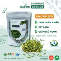 Trà Tâm Sen Sấy Khô Mộc Sắc , Hỗ Trợ Mất Ngủ, Giúp An Thần, Giảm Hồi Hộp, Lo Âu Túi 1kg - GREEN MART