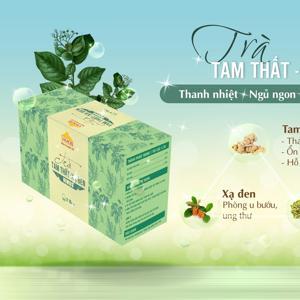 Trà Tam Thất Xạ Đen - Hỗ trợ điều trị ung thư và ung bứu