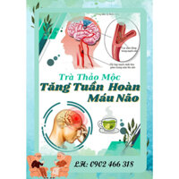 Trà Tăng Tuần Hoàn Máu Não, cải thiện thiếu máu não, giảm đau đầu, chóng mặt, mất ngủ 40 Túi Lọc, Tra dong y viet