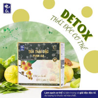 Trà thải độc Phạm Gia hỗ trợ thải độc gan, thận, hạ men gan, mẩn ngứa dị ứng do gan nóng