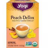 Trà thải độc Yogi Peach DeTox Tea