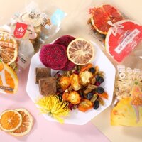 Trà thanh long hoa hồng đỏ 500g Trà hoa quả gói nhỏ dành cho người nổi tiếng trên Internet