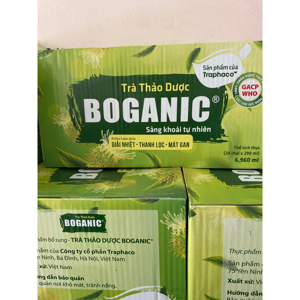 Trà thảo dược Boganic - Thùng 24 chai 290ml