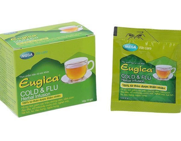 Trà thảo dược Eugica từ 14 loại thảo dược - Hộp 10 gói