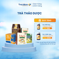 Trà Thảo Dược Thái Minh - Hỗ Trợ Ăn Ngon, Ngủ Ngon, Điều Hòa Huyết Áp, Detox Đại Tràng, Thanh Lọc Cơ Thể - Hộp 10 gói