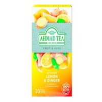Trà Thảo Mộc Chanh Gừng Ahmad Tea 40g – Lựa Chọn Tốt Cho Sức Khỏe
