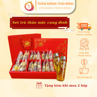 Trà Thảo Mộc Cung Đình Dược Liệu Thần Nông Mix 6 Loại Giúp Đẹp Da , Cải Thiện Tuần Hoàn Máu, Ấm Tử Cung