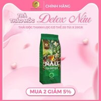 Trà thảo mộc detox Nâu - thải độc thanh lọc cơ thể 20 túi x 20gr