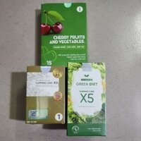 TRÀ THÀO MỘC DETOX SLIM X3 TẶNG KÈM DETOX RAU CỦ BƠ