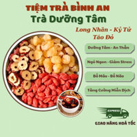 Trà Thảo Mộc Dưỡng Tâm Bình An, Giúp Dưỡng Tâm An Thần, Bổ Máu Bổ Não, Ngủ Ngon Giảm Stress, Tăng Cường Miễn Dịch