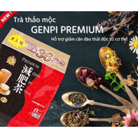 Trà thảo mộc giảm mỡ GENPI TEA PREMIUM MPK 07 - Hỗ trợ giảm cân, thải độc