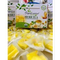 Trà thảo mộc hoa cúc đường vàng, hộp 1 kg