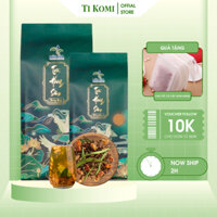 Trà Thảo Mộc Hồng Sâm - Thanh Nhiệt Thải Độc Giúp Ngủ Ngon Hỗ Trợ Tim Mạch Tiểu Đường TIKOMI
