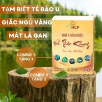 Trà thảo mộc Ích Thân Khang xạ đen, trinh nữ hoàng cung, ngừa ung thư,tai biến,đột quỵ,giải độc gan