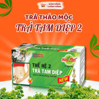 Trà Thảo Mộc Tam Diệp Thế Hệ 2 Hùng Phát Chính Hãng  Hỗ Trợ Giảm Cân, Giữ Dáng Detox Cơ Thể