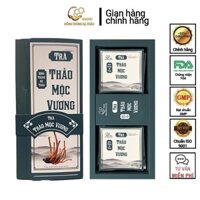 Trà Thảo Mộc Vương Nano Đông Trùng Hạ Thảo 1 Hộp 20 gói Hỗ Trợ Cải Thiện Chức Năng Gan Bồi Bổ Sức Khoẻ.