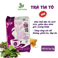 Trà tía tô An Thái Hưng - Đào thải acid uric, giảm đau xương khớp, gút, ngừa mụn, đẹp da