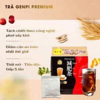 Trà tiêu mỡ thải độc Genpi Premium Nhật Bản 5g/ hộp 36 túi trà