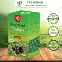 Trà Tôm Nõn Đặc Biệt Hộp 100G - Trà Xanh Hữu Cơ Tân Cương Thái Nguyên