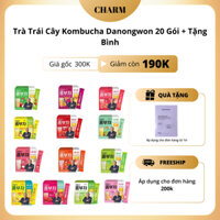 Trà Trái Cây Kombucha Danongwon 20 Gói + Tặng Bình