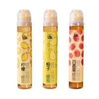 Trà trái cây, nước trái cây mật ong, chanh, bưởi, chanh dây, mật ong keo, mật ong nuôi ong, mật ong trái cây di động 130g