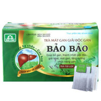 Trà túi lọc Bảo Bảo, giúp bổ gan, thanh nhiệt, giải độc, giả khát, mát gan