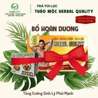 Trà túi lọc Bổ Hoàn Dương - Thương hiệu HERBAL QUALITY -  30 túi x 2,2g (Combo mua 1 tặng 1)