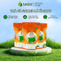 Trà túi lọc cà gai leo lá ổi Sadu, hỗ trợ tiêu hóa, bảo vệ sức khỏe tim mạch, hỗ trợ kiểm soát đường huyết
